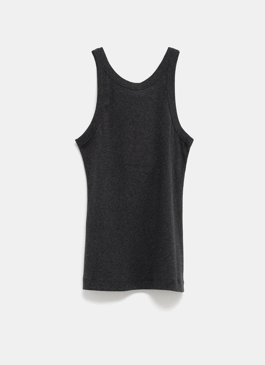 Curved Rib Tank Top