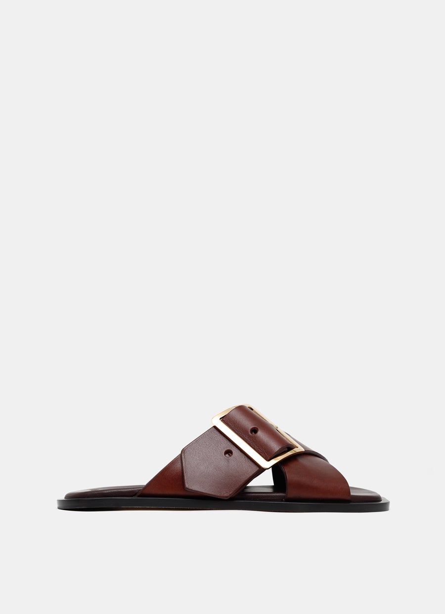 Petal Belt Flat Sandal