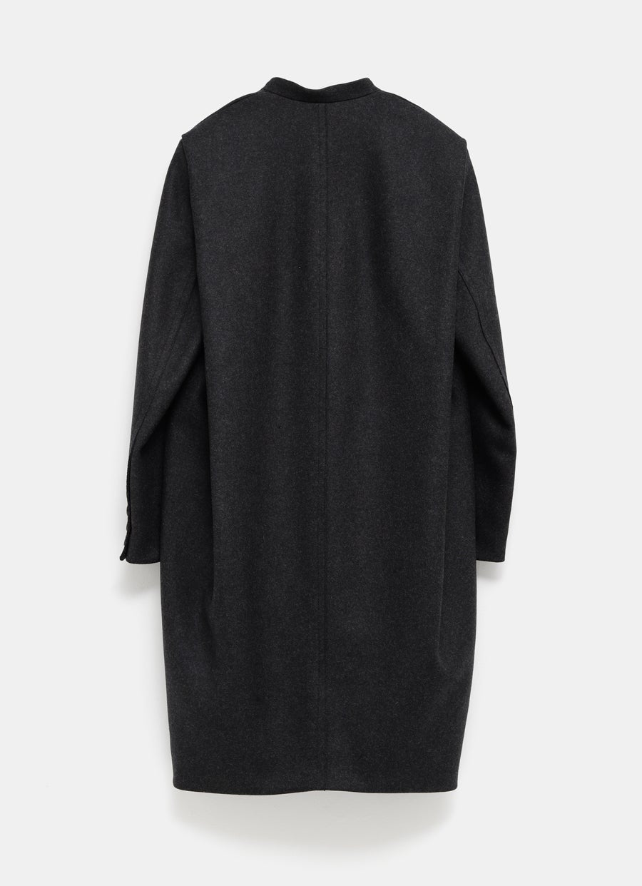 Deep Pleat Coat