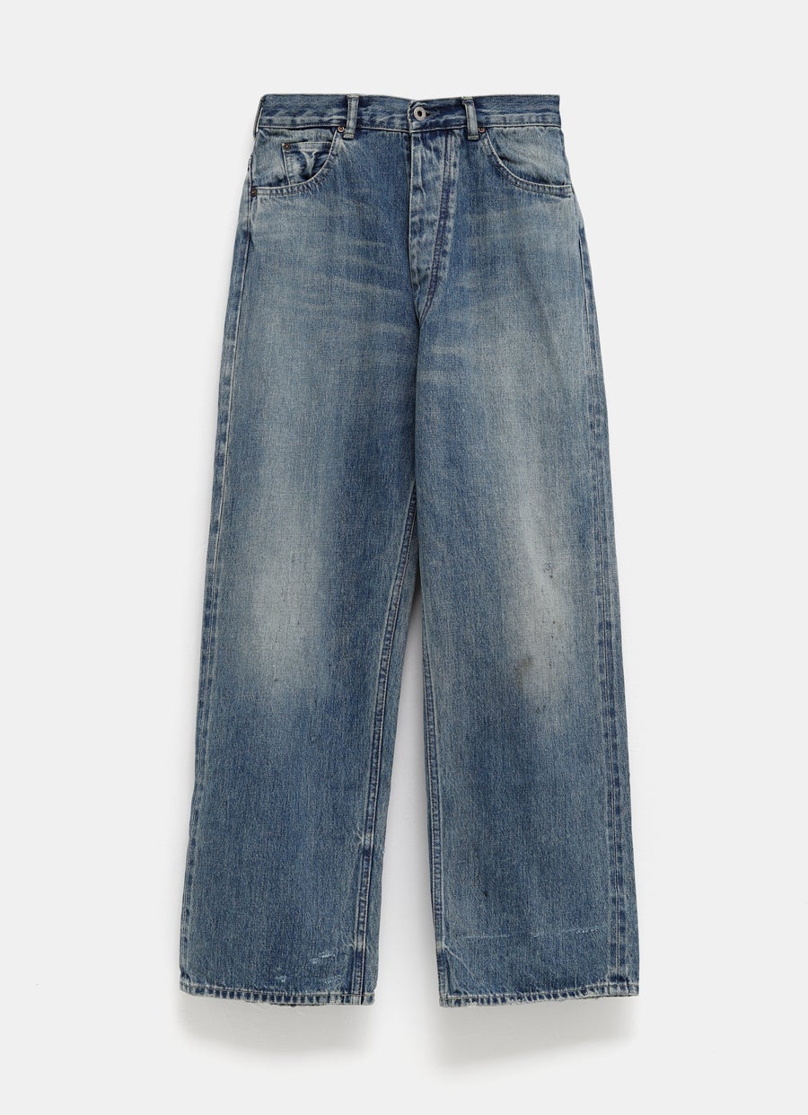 Baggy and Deep Rise Jeans for Men
