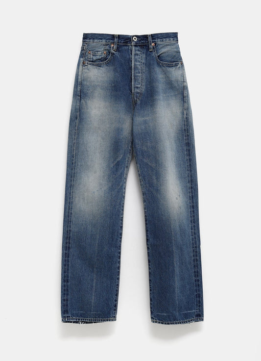 Selvedge Denim Vintage Straight Cut Jeans for Wome