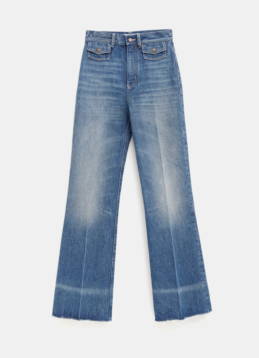 High-rise Flare Jeans