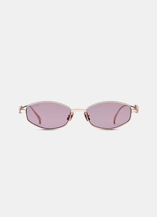 Oval Frame Sunglasses