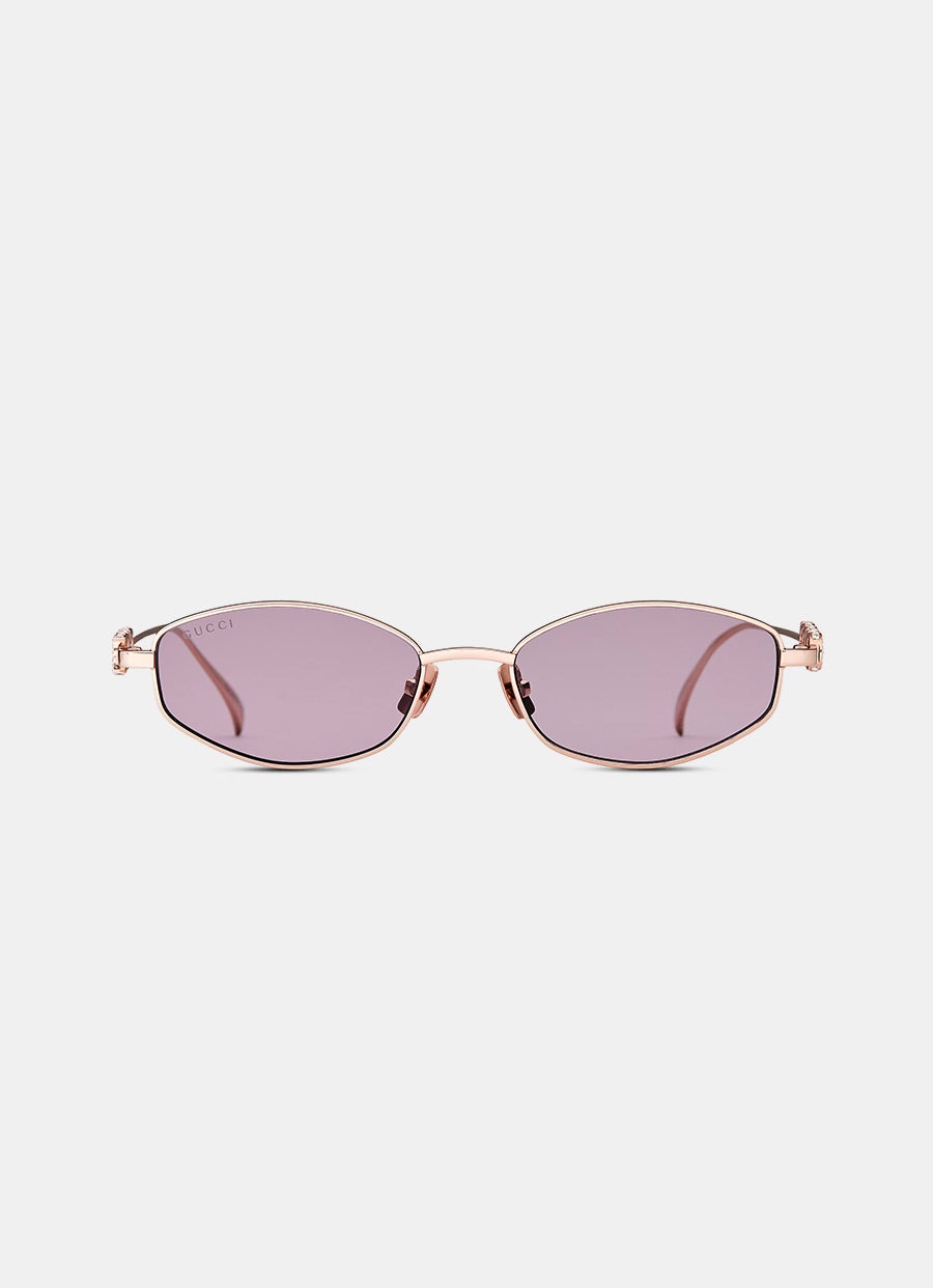 Oval Frame Sunglasses