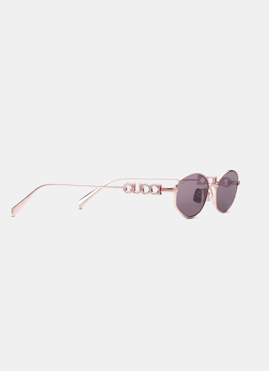 Oval Frame Sunglasses