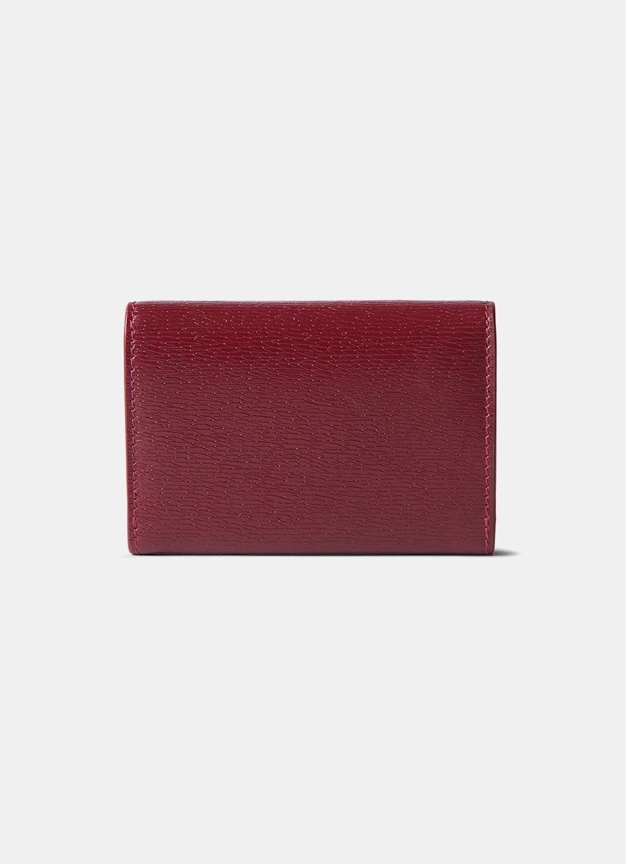 Card Case Wallet with Gucci Script