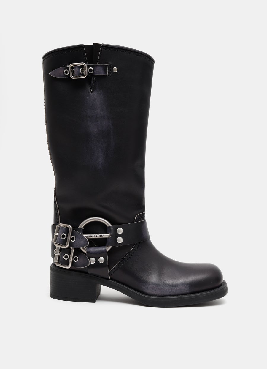 Miu Miu Biker Boot