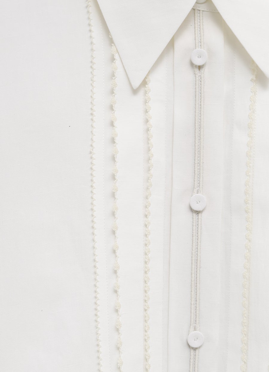 Zip-up Shirt
