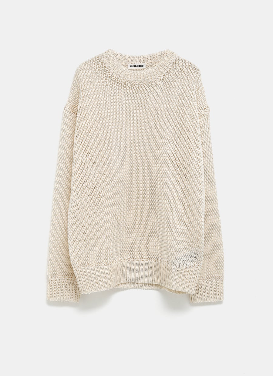 Chunky Knit Crewneck Sweater