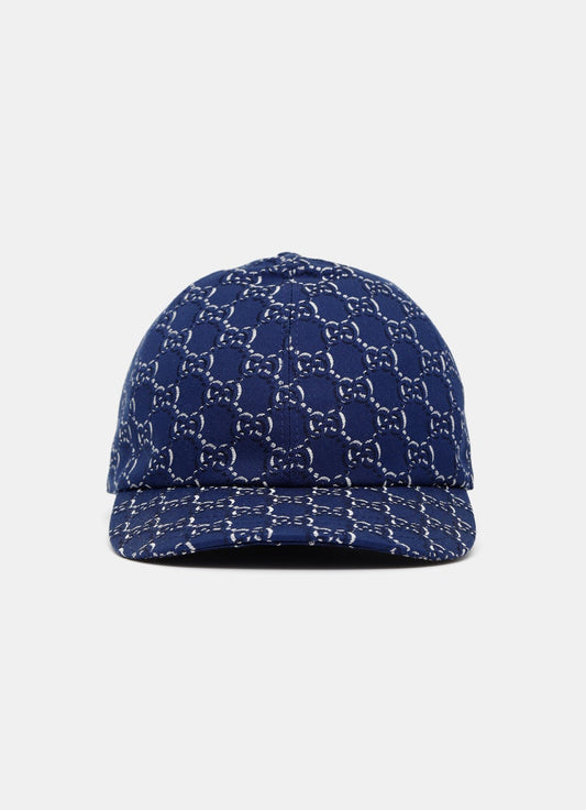 GG Jacquard Canvas Baseball Hat