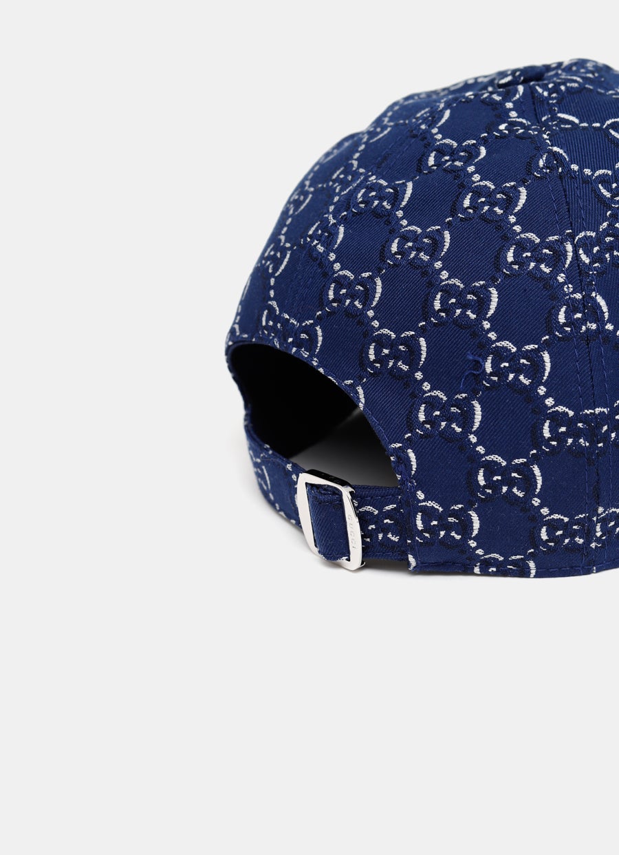 GG Jacquard Canvas Baseball Hat