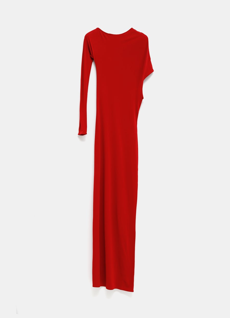 Asymmetric Long Dress