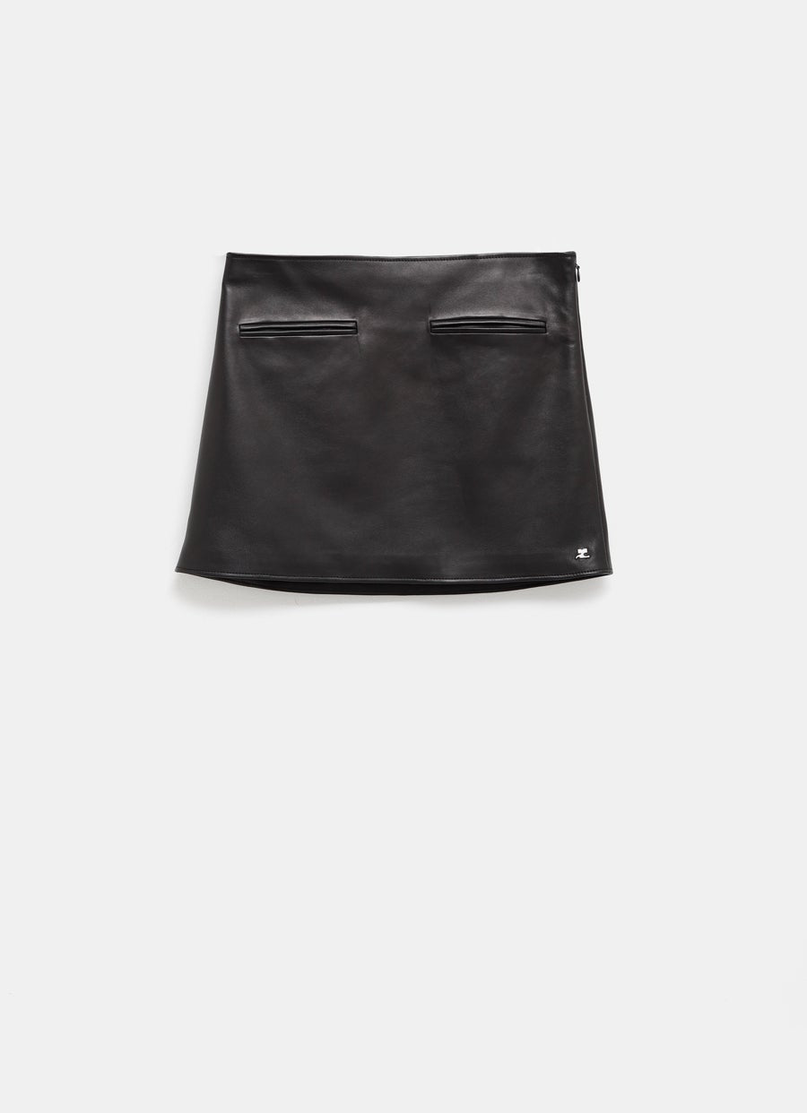 Leather Heritage Mini Skirt