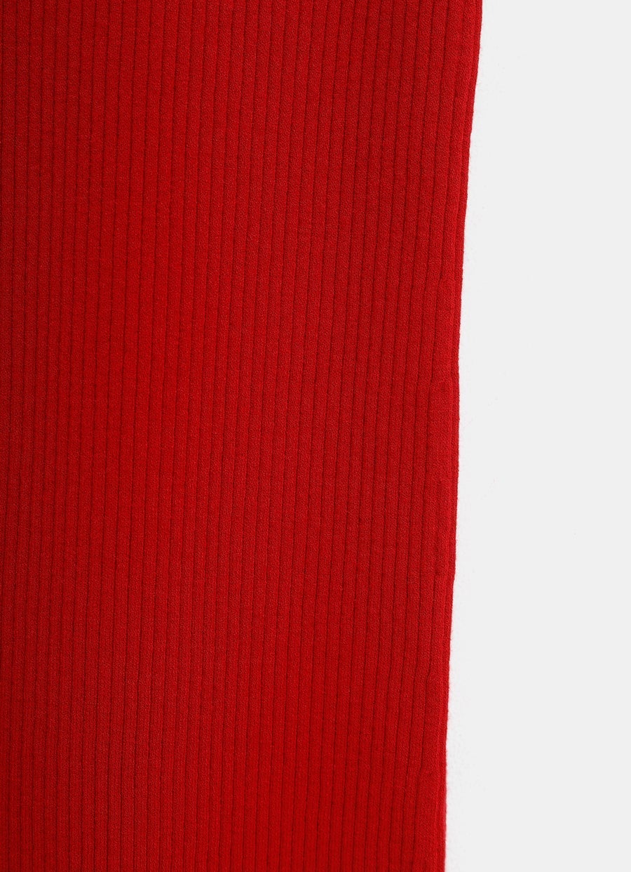 Scuba Rib Knit Dress