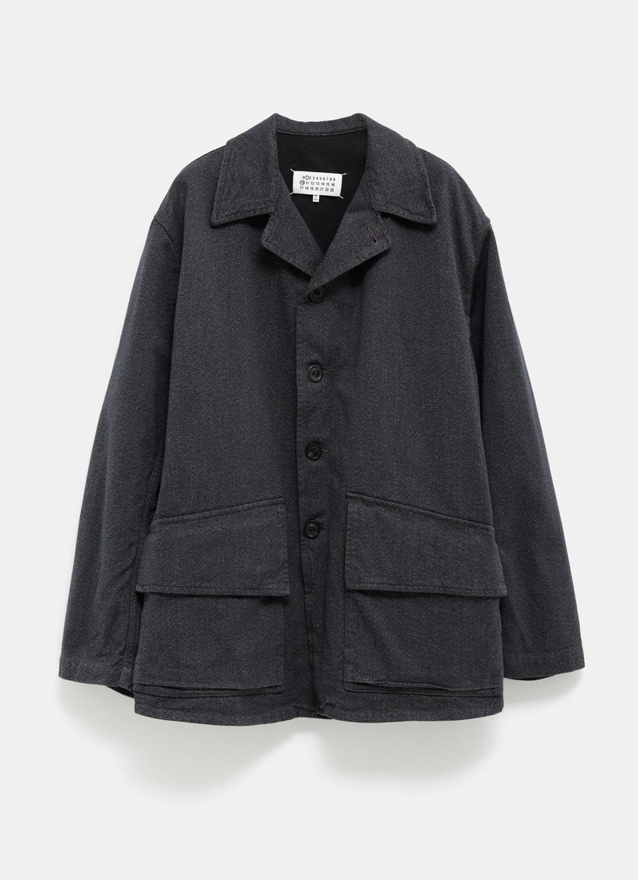 Cotton Caban Jacket For Men