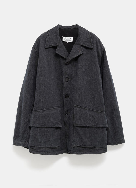 Cotton Caban Jacket For Men