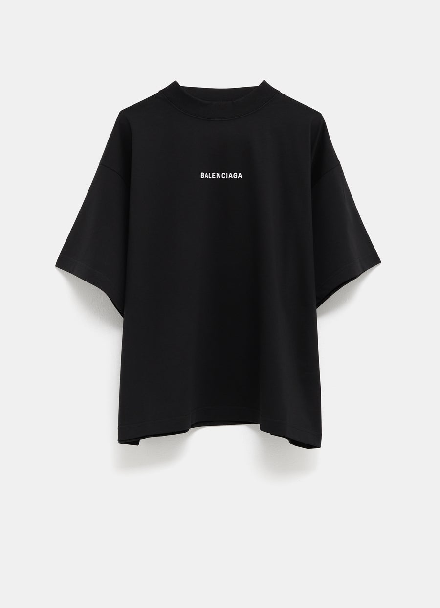 Balenciaga Back Cropped T-shirt