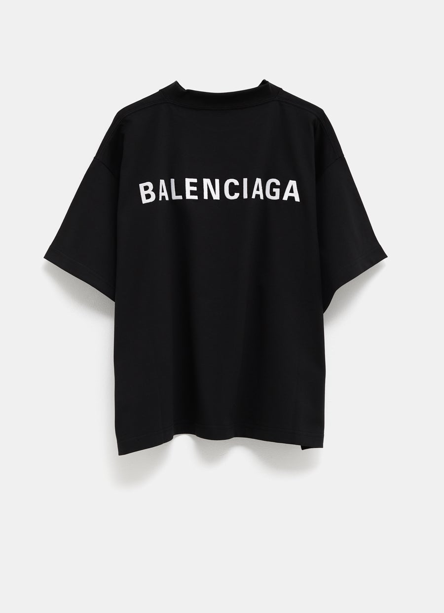 Balenciaga Back Cropped T-shirt