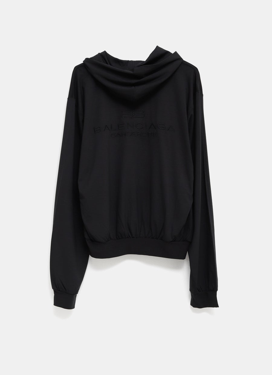 Small Fit Zip Up Hoodie