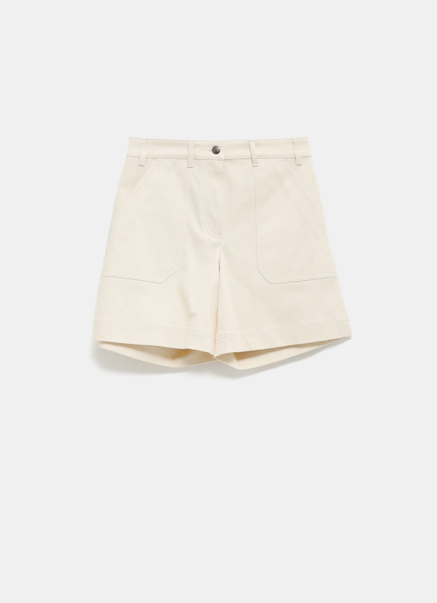 Organic Cotton Wide Shorts for Women