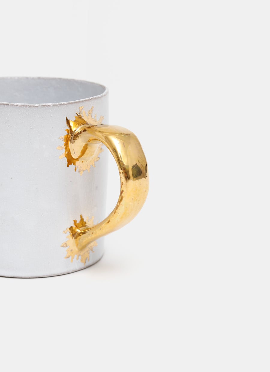 Sacai Mug - Golden Handle