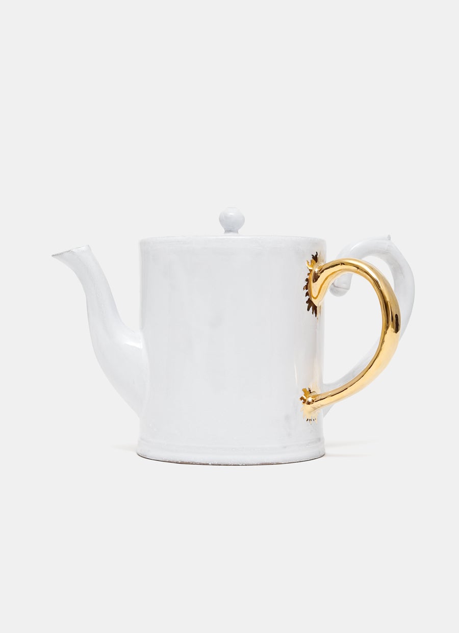 Sacai Teapot - Golden Handle