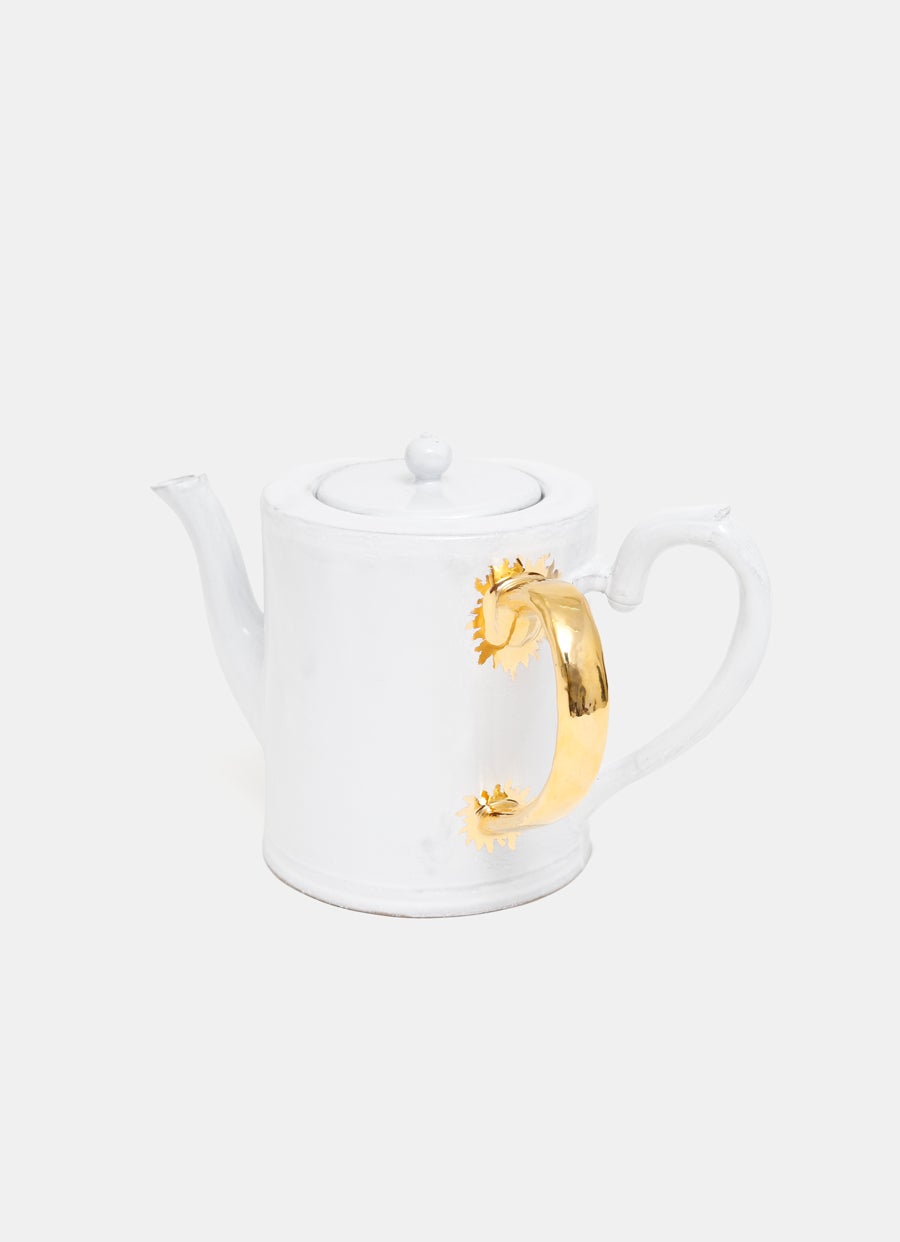 Sacai Teapot - Golden Handle