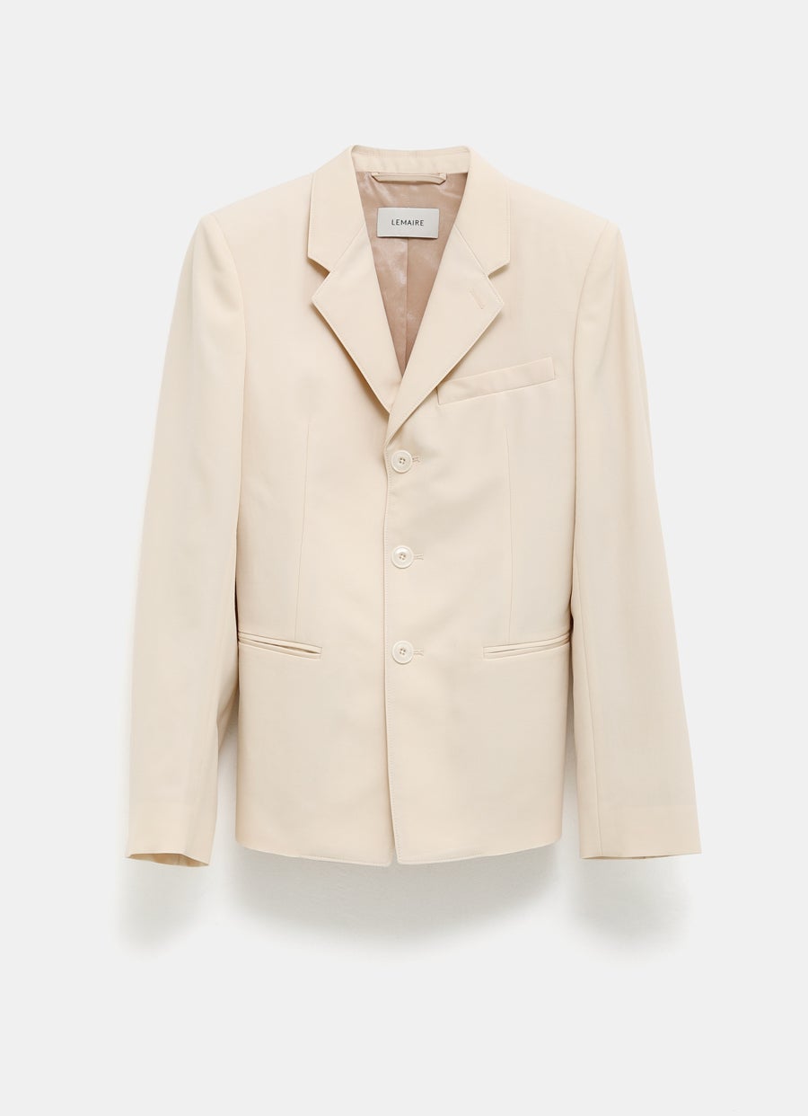 Single-Breasted Tailored Jacket