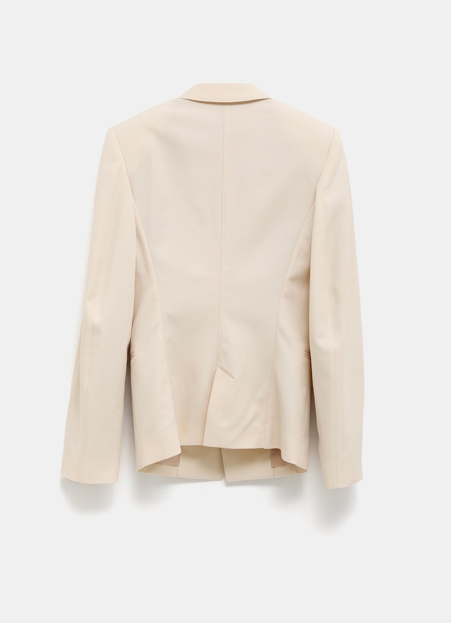 Single-Breasted Tailored Jacket