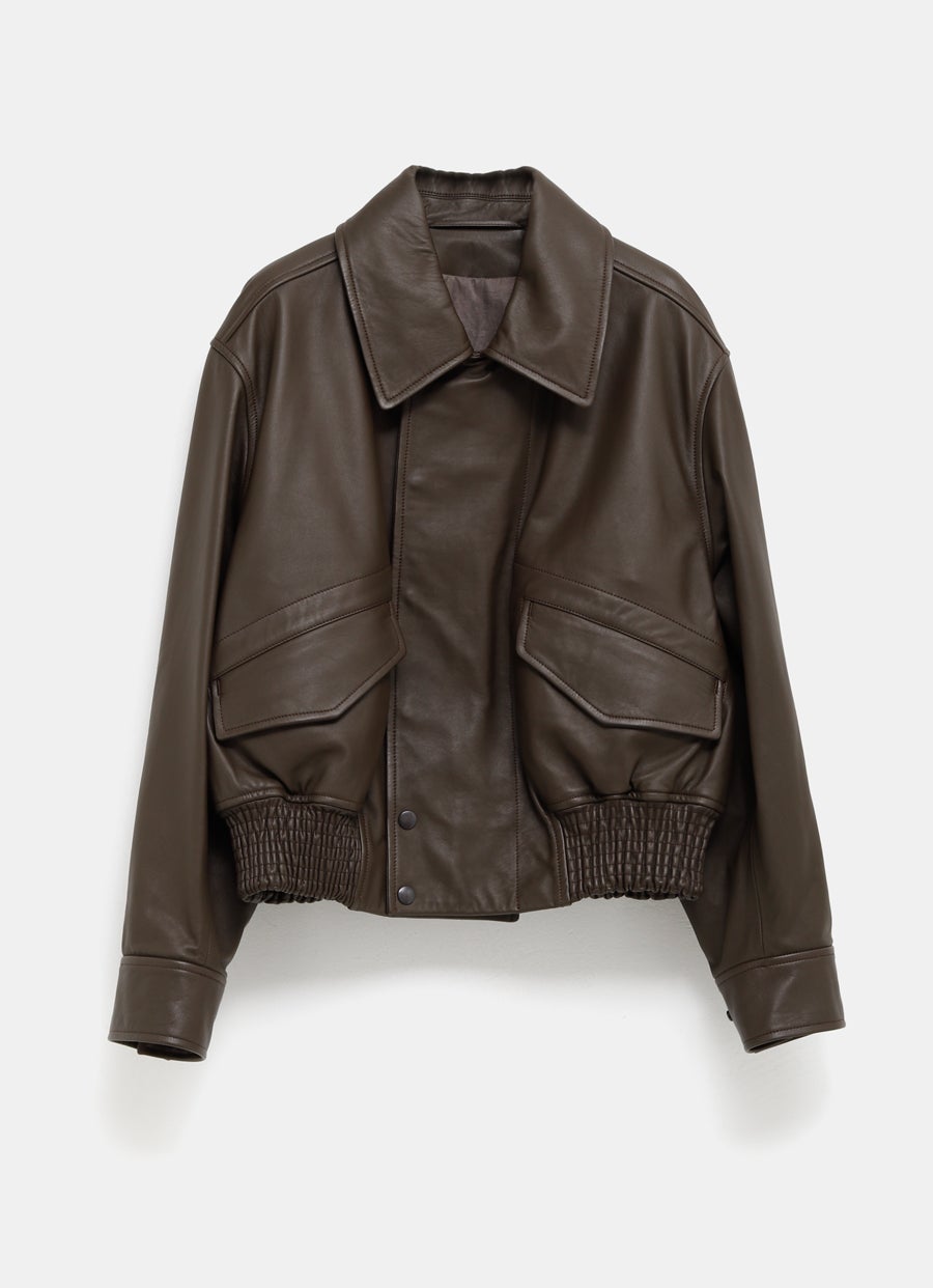 Leather Blouson for Women