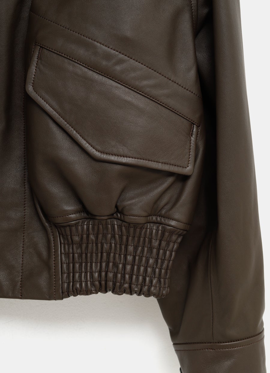 Leather Blouson for Women