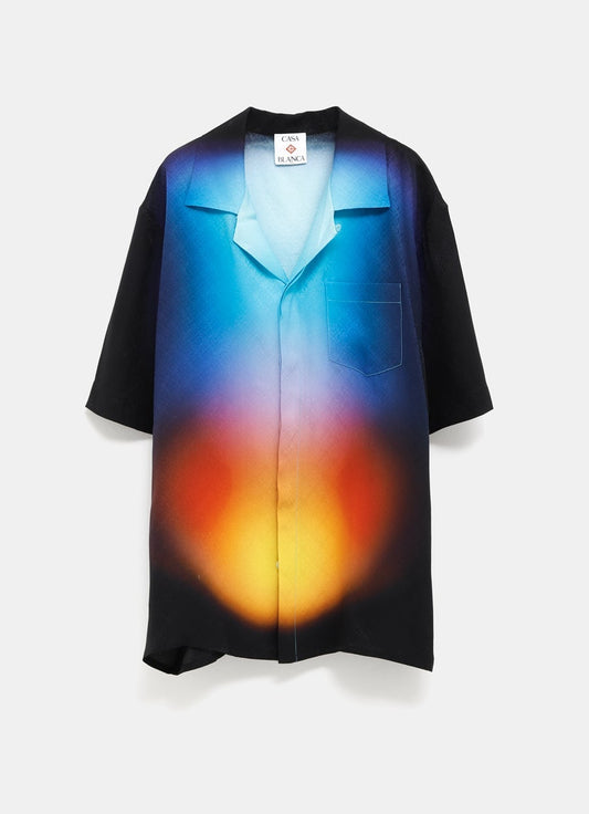 Gradient Silk Shirt