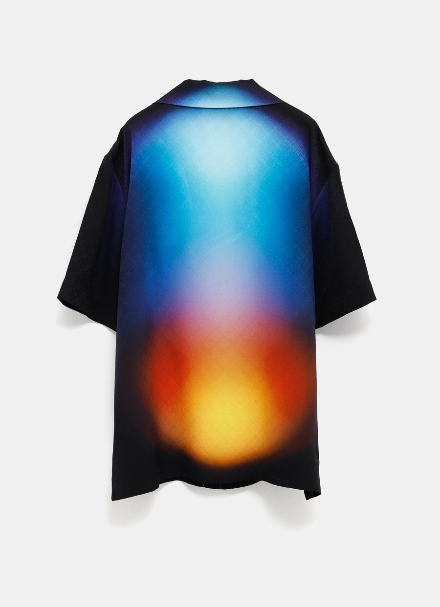 Gradient Silk Shirt