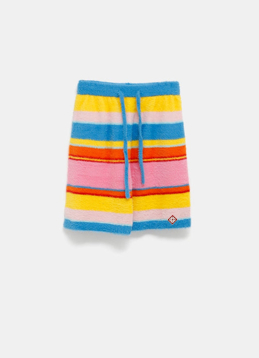 Fluffy Stripe Shorts