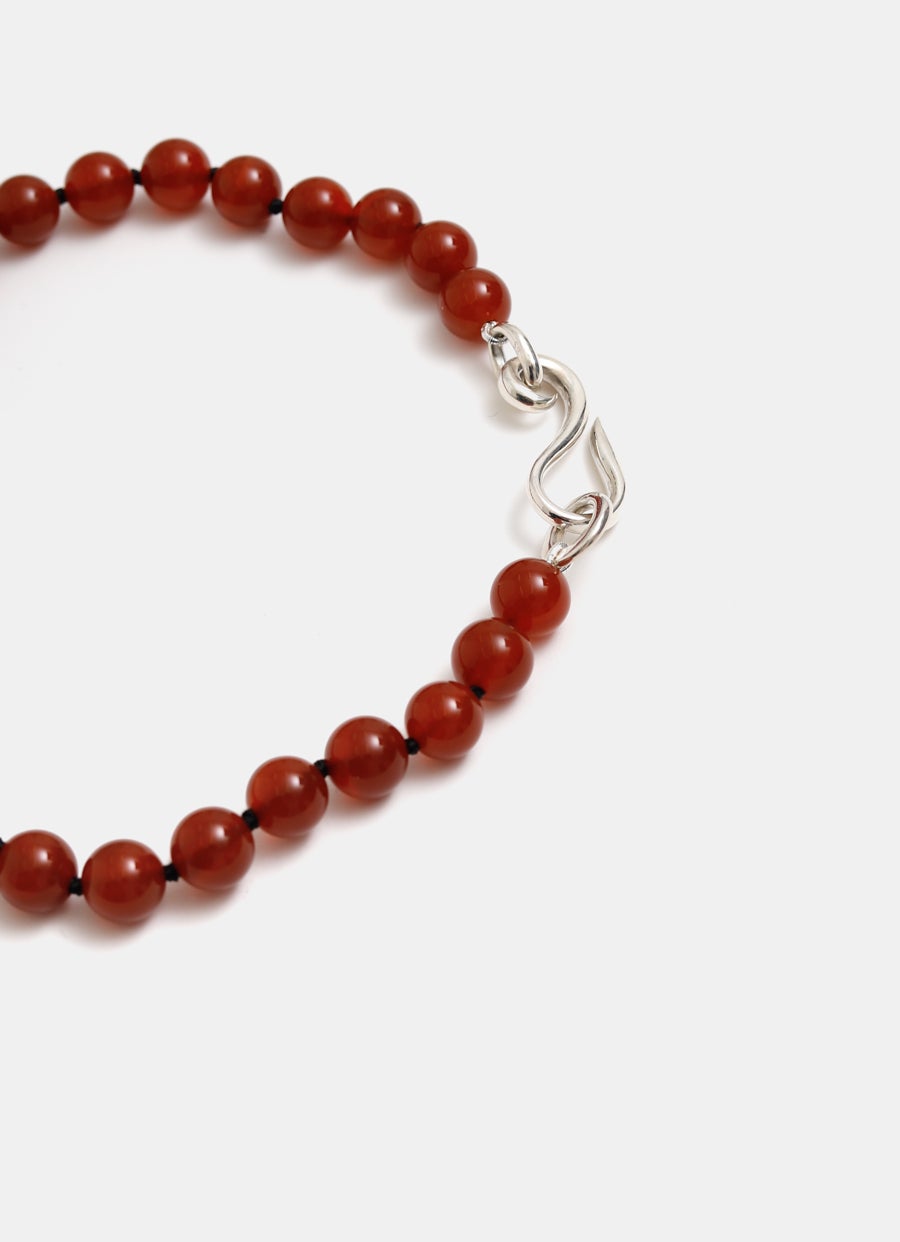 Deco Collar in Carnelian