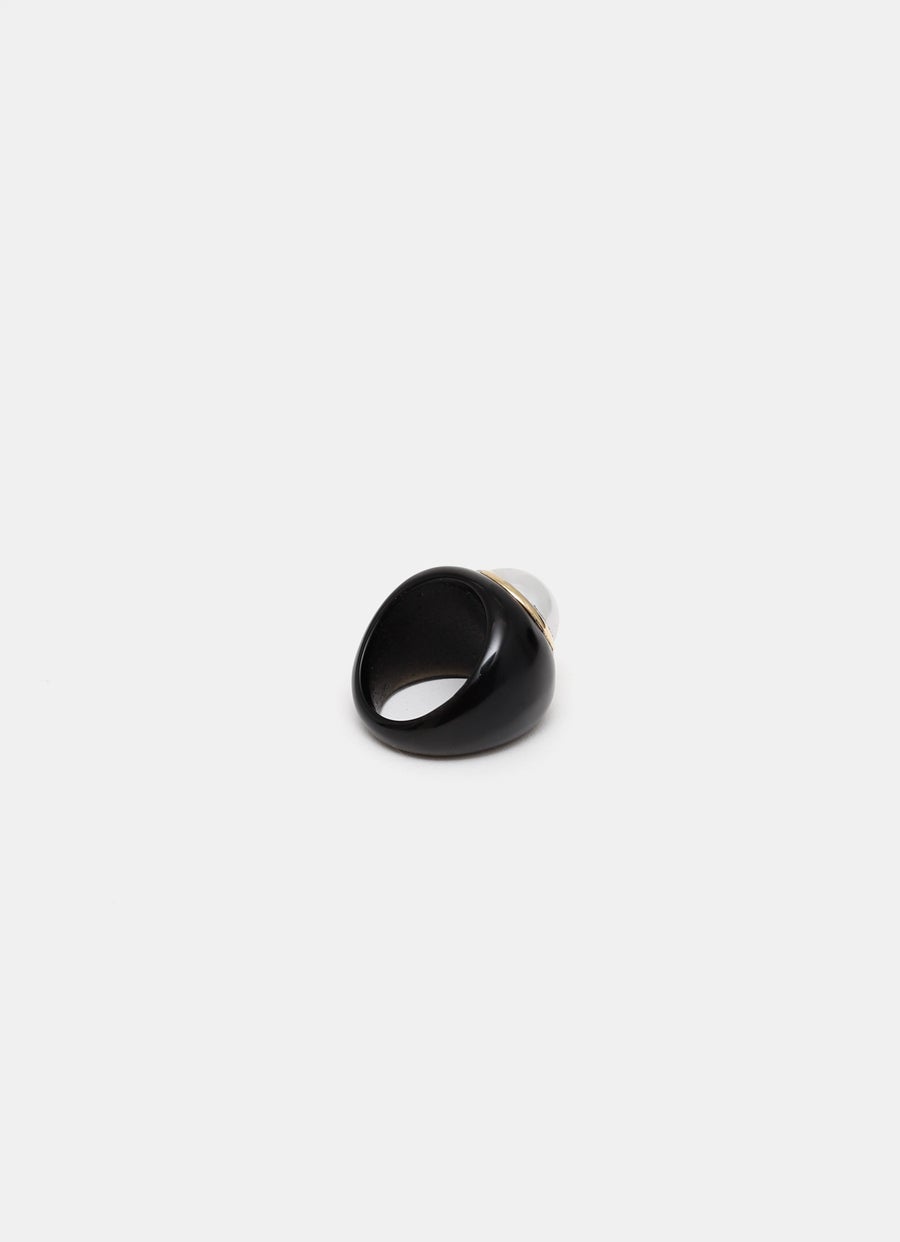 Pearl Moon Ring