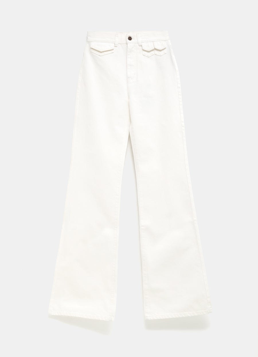 High-rise Flared Jeans
