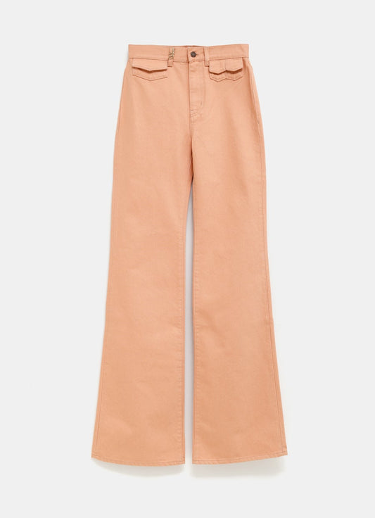 High-rise Flared Jeans