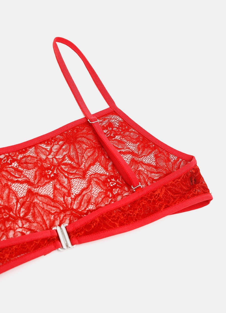 Lace Scoop Bralette