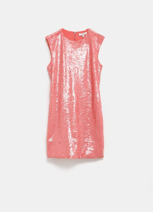 Sequin Mini Shift Dress