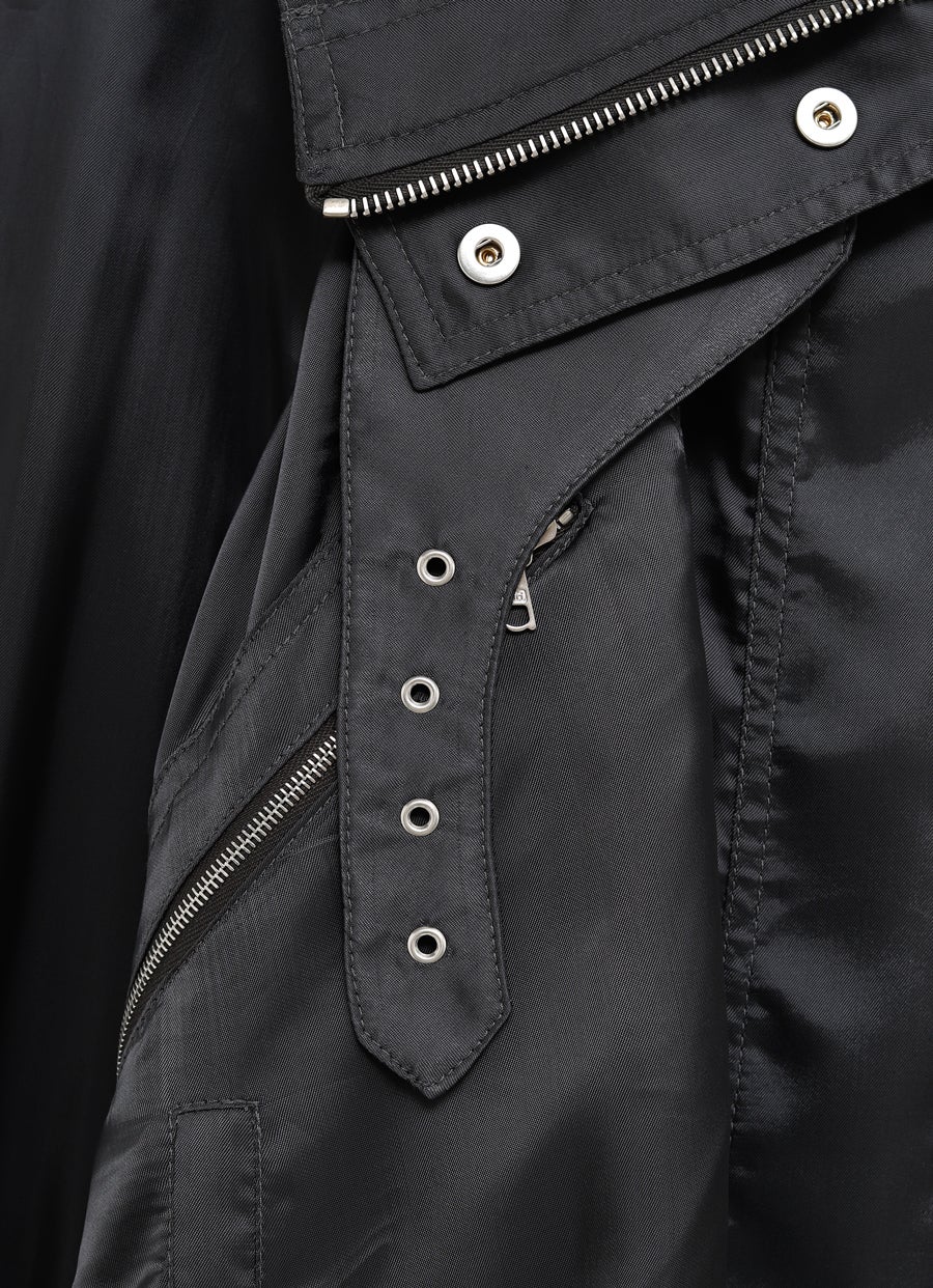 Viscose Biker Jacket