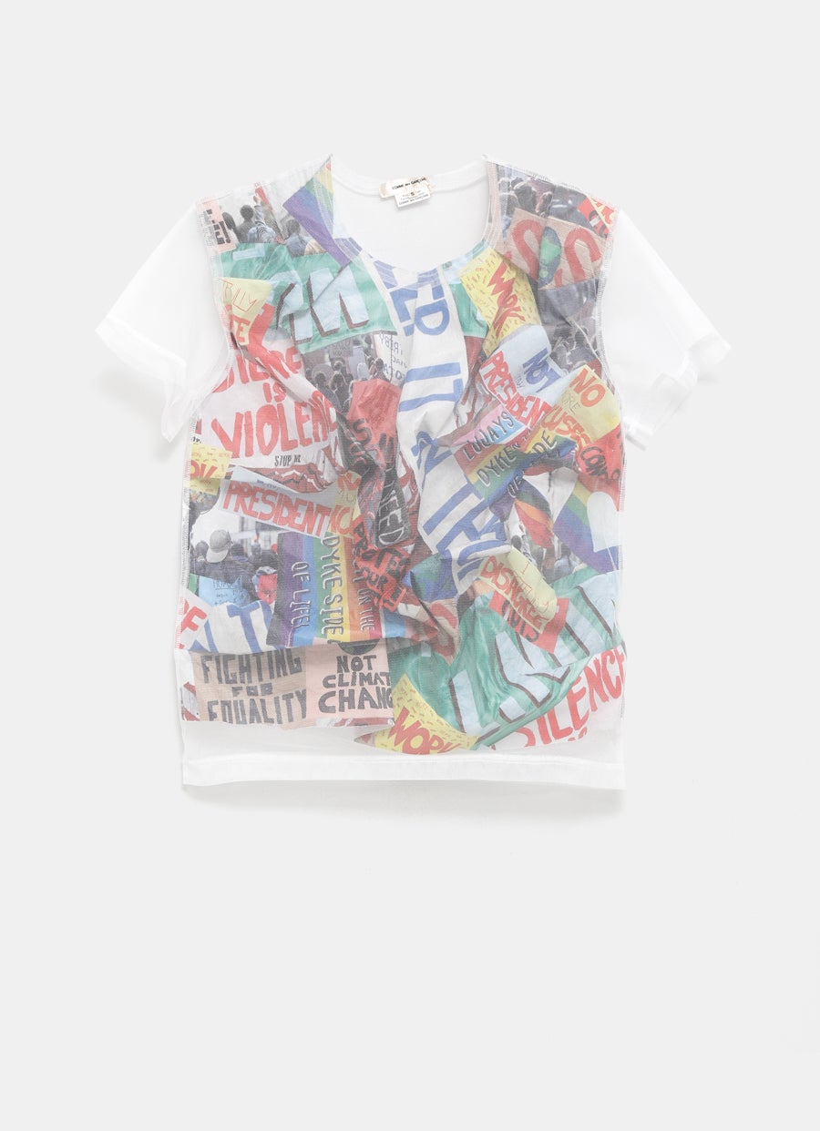 Tulle Collage T-shirt