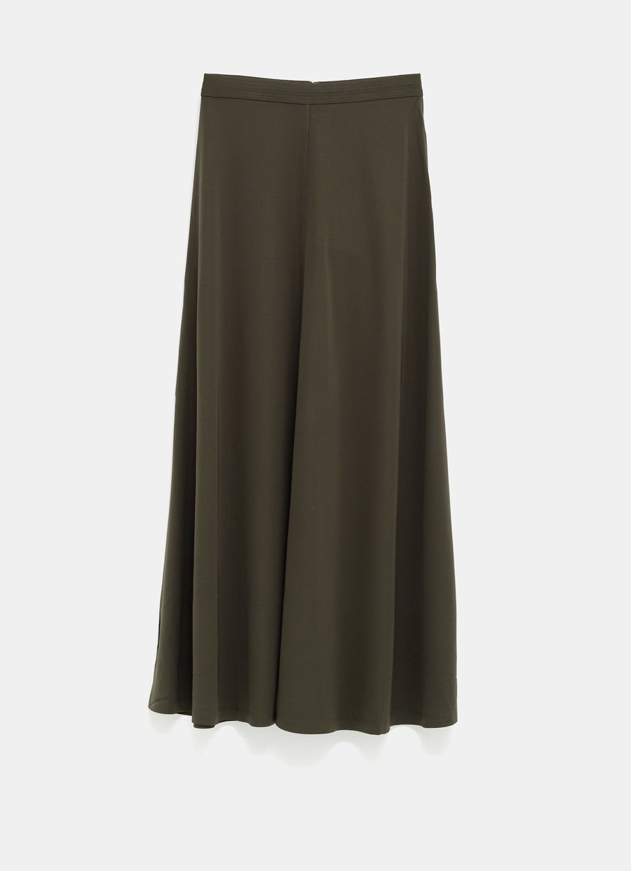 Fluid Jersey Skirt