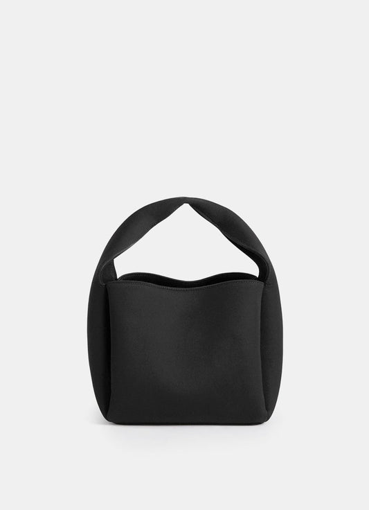 Petite Satin Bucket Bag