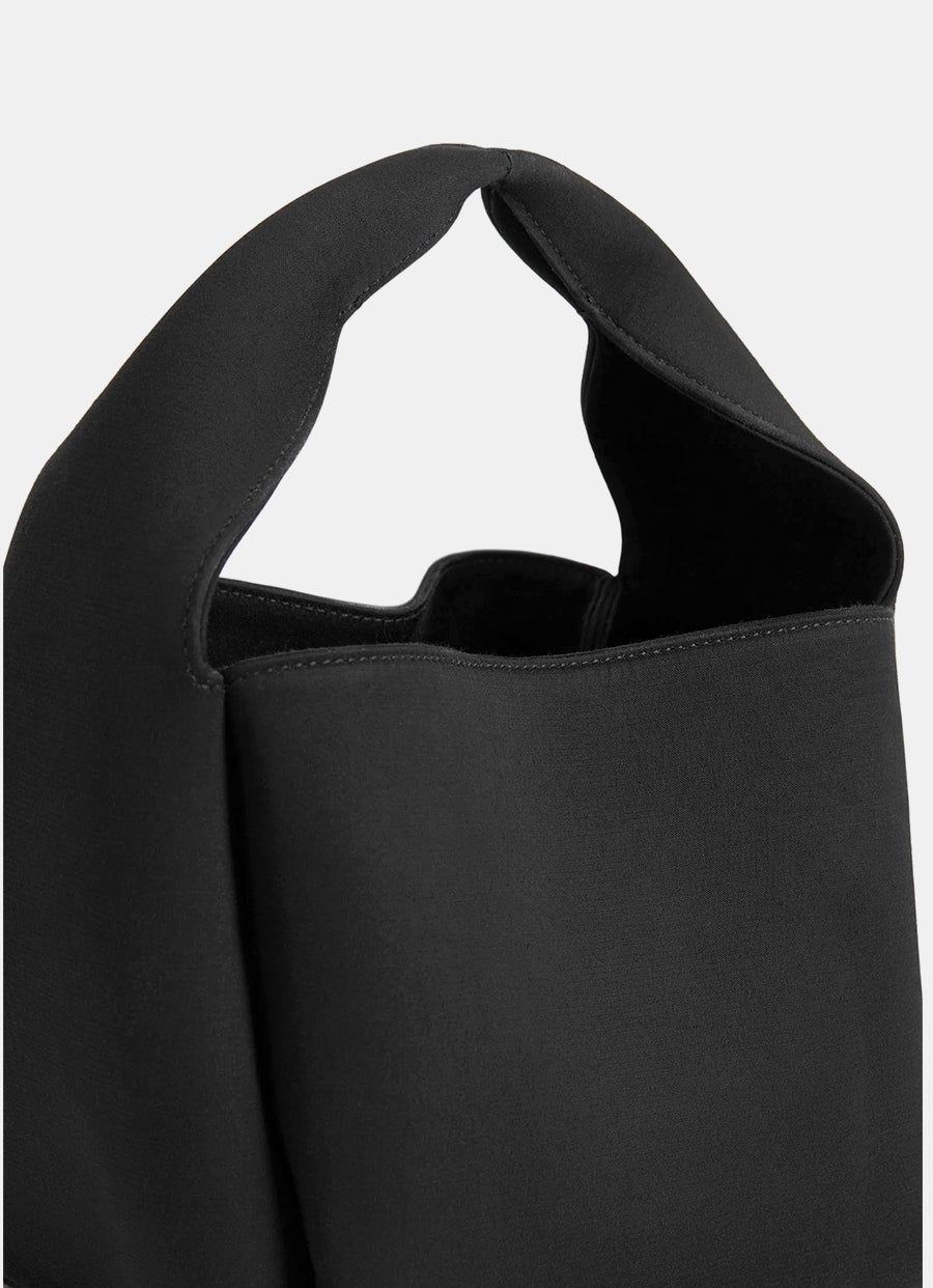Petite Satin Bucket Bag