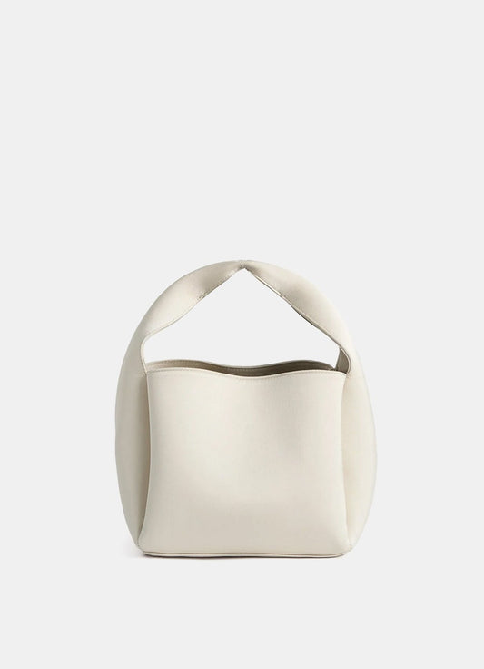 Petite Satin Bucket Bag