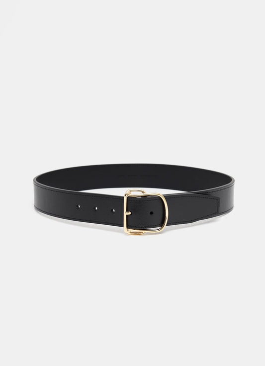 Swirl Leather Belt