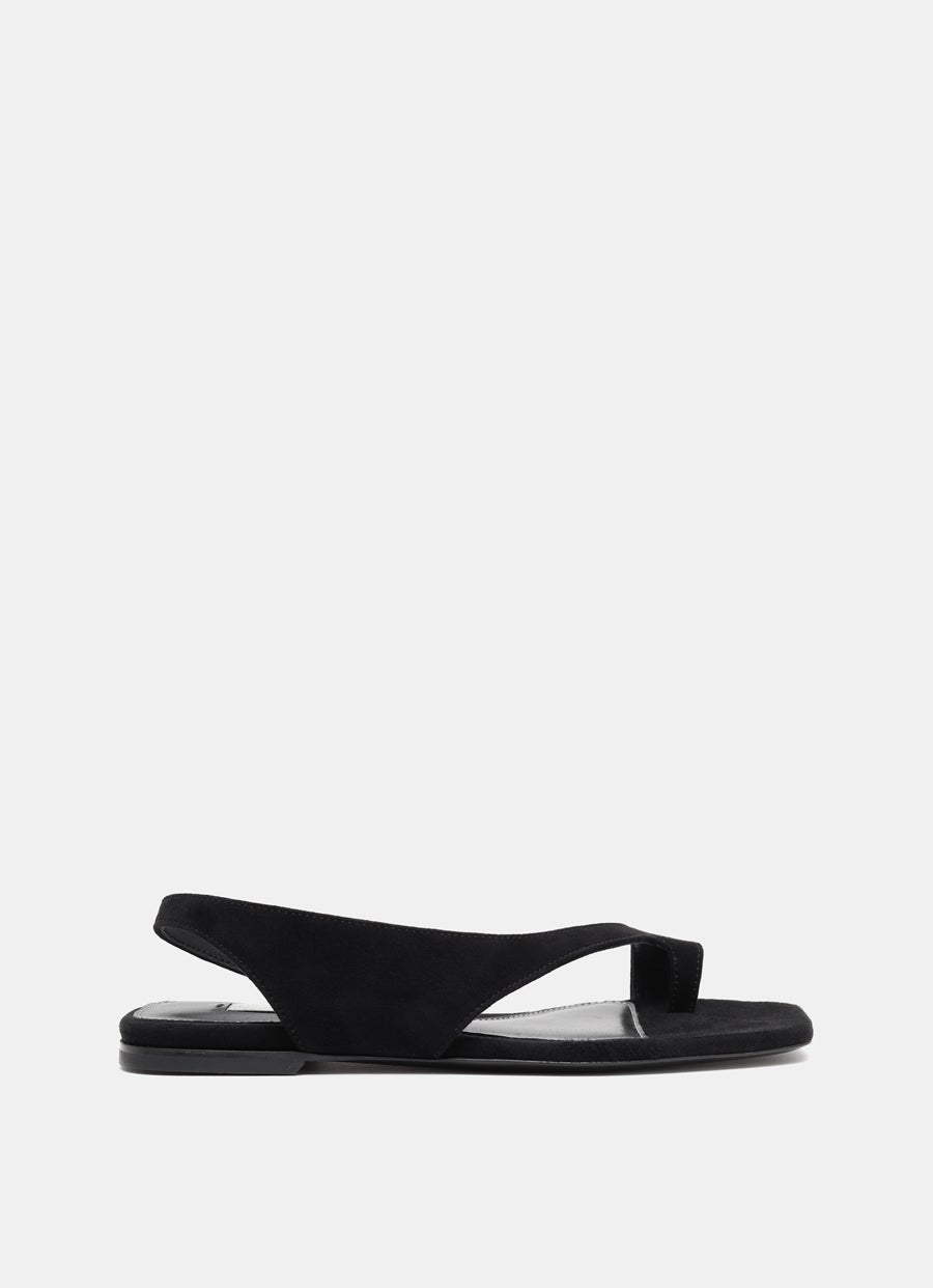 Suede Thong Sandals