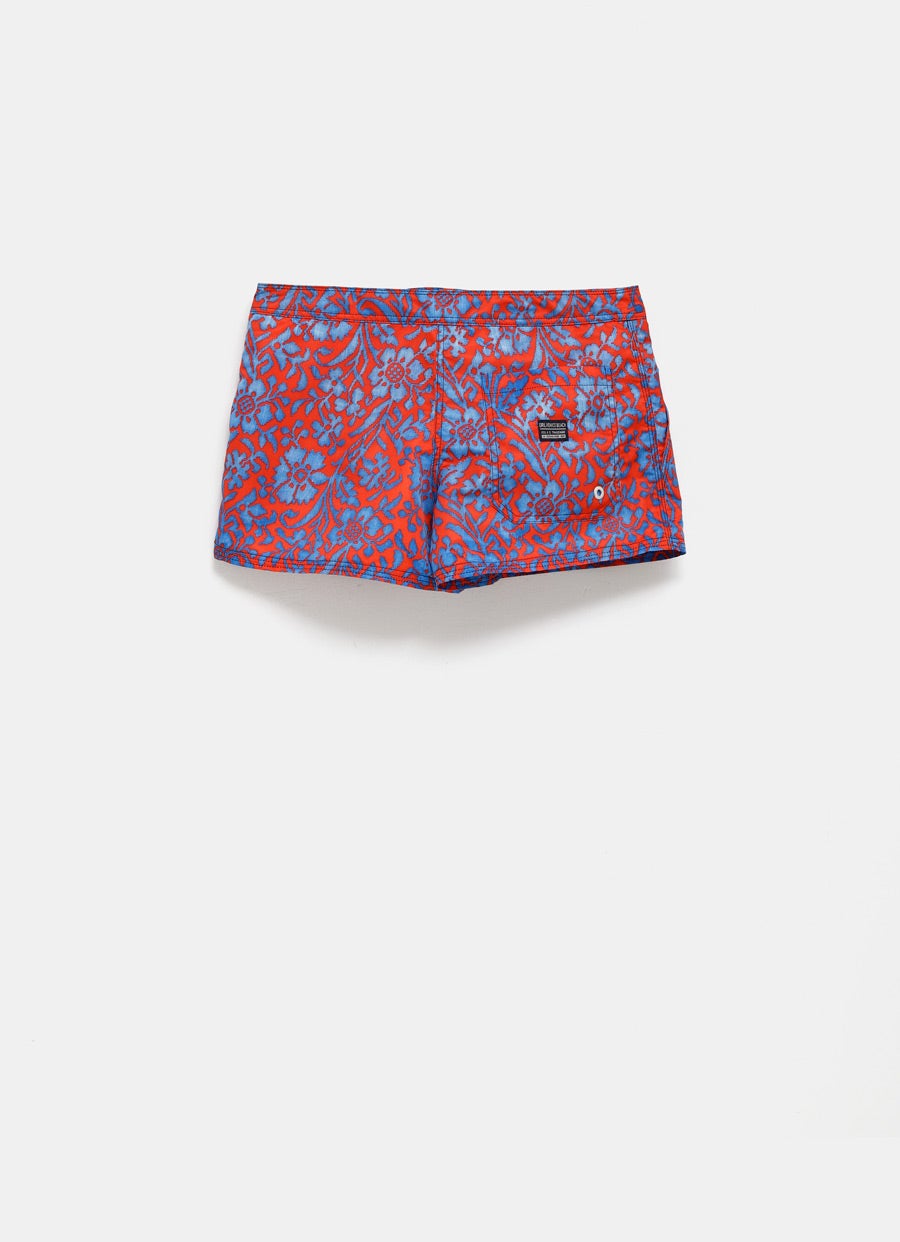 Unisex Printed Nylon Swim Shorts