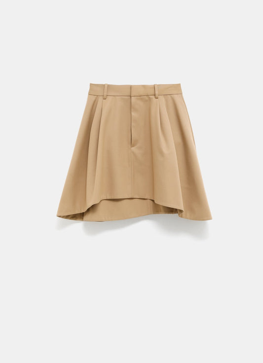 Asymmetric Mini Skirt